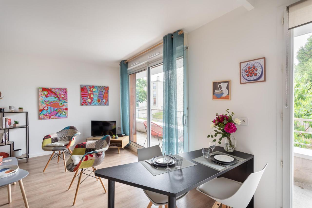 Bahibe - Balcon Et Parking Au Calme Proche Gare Apartment Rennes Exterior foto
