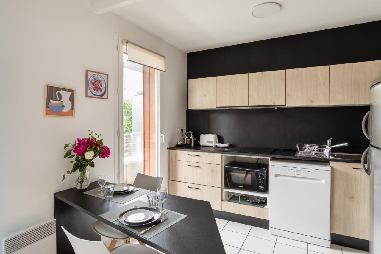Bahibe - Balcon Et Parking Au Calme Proche Gare Apartment Rennes Exterior foto