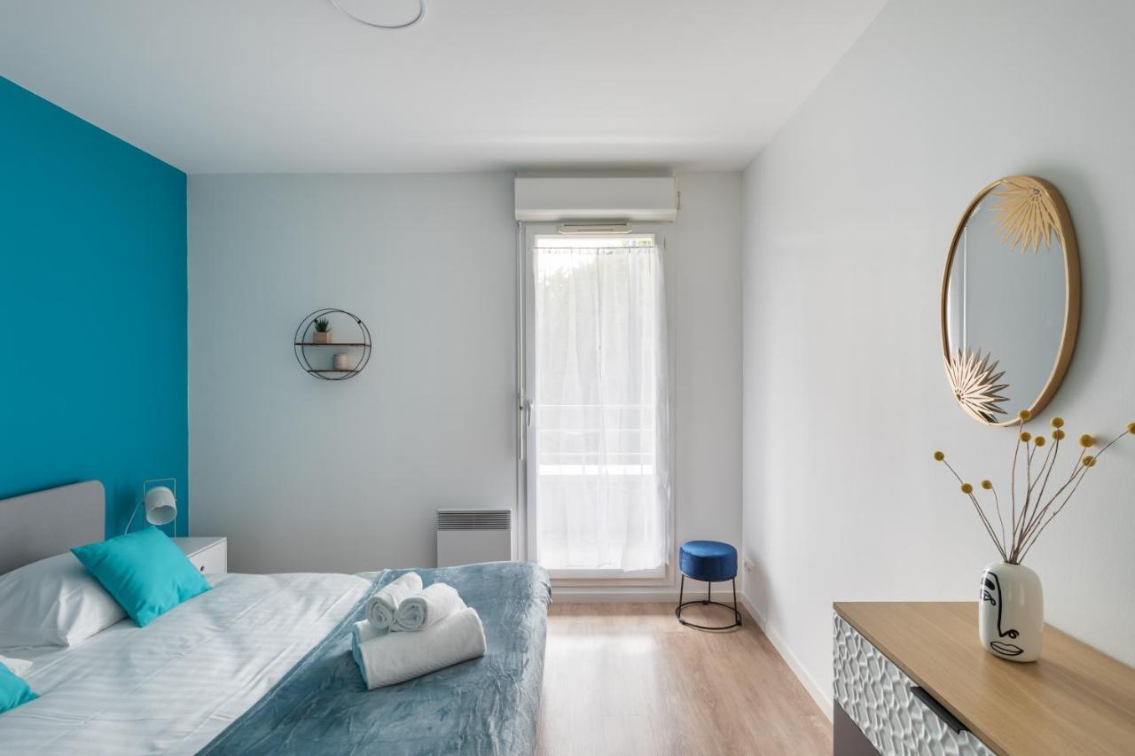 Bahibe - Balcon Et Parking Au Calme Proche Gare Apartment Rennes Exterior foto
