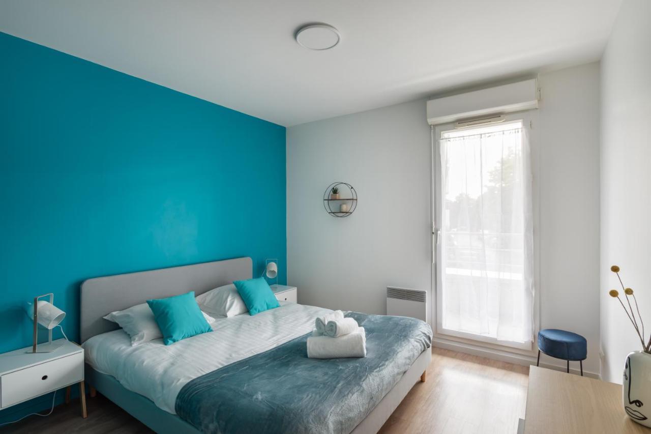Bahibe - Balcon Et Parking Au Calme Proche Gare Apartment Rennes Exterior foto